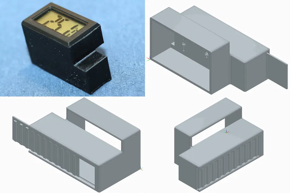 Vỏ tối giản cho thermometer hygrometer dùng pin AA (Mignon) - Image 1