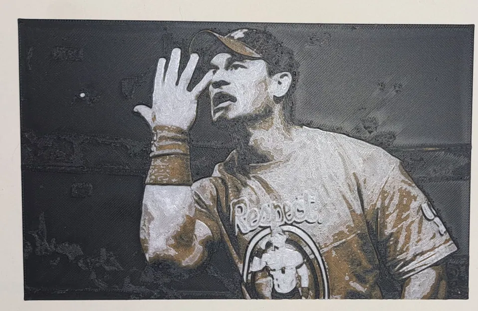 Hueforge John Cena Homenagem (Tribute John Cena) - Image 2