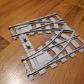 Công tắc chuyển hướng Double Crossover cho đường ray tàu LEGO - Thumbnail 2