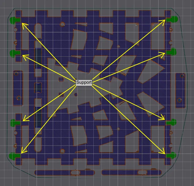 Công tắc chuyển hướng Double Crossover cho đường ray tàu LEGO - Image 4