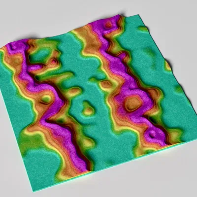 Dual Ridges - Trang trí tường - Prop