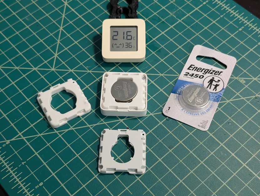 Khay pin CR2450 cho cảm biến Xiaomi Mijia (Xiaomi Mijia Sensor CR2450 Battery Tray) - Image 2