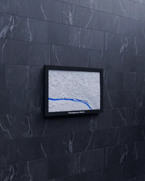 Champigny-sur-Marne, Pháp - Mô hình thu nhỏ 3D - Image 4