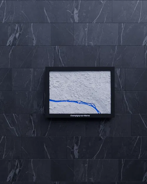 Champigny-sur-Marne, Pháp - Mô hình thu nhỏ 3D - Image 5