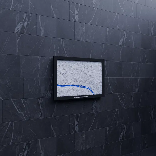 Champigny-sur-Marne, Pháp - Mô hình thu nhỏ 3D - Image 6