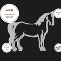 Farm Animal - Horse STL (Mẫu Ngựa) - Thumbnail 2