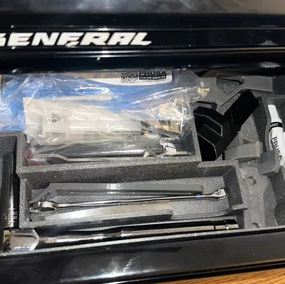 Khay lót ngăn kéo dưới US General Mini Toolbox: bản trống & chia ngăn cho đồ 3D
