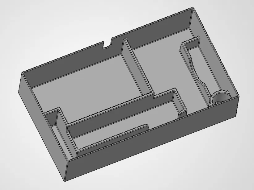 Khay lót ngăn kéo dưới US General Mini Toolbox: bản trống & chia ngăn cho đồ 3D - Image 9
