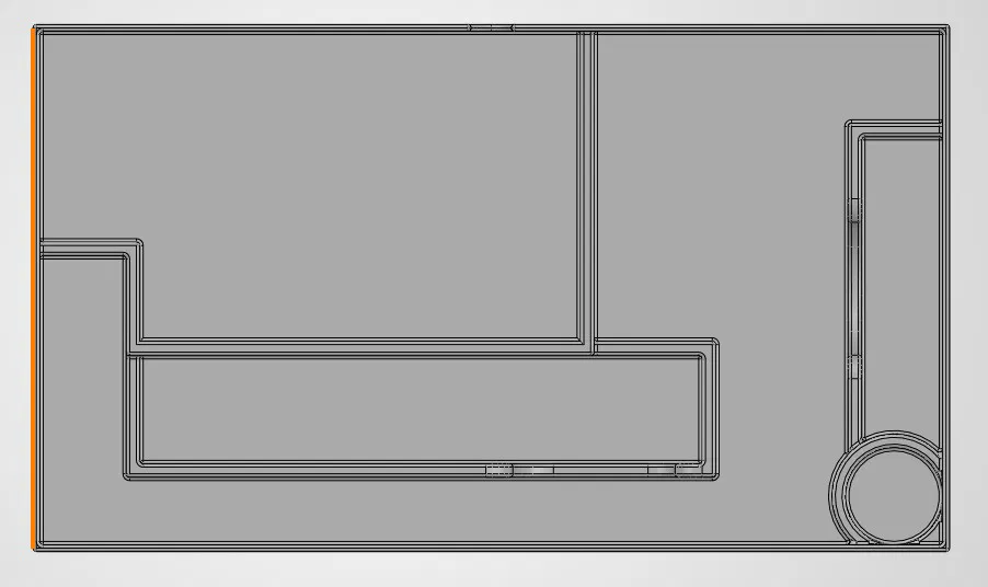 Khay lót ngăn kéo dưới US General Mini Toolbox: bản trống & chia ngăn cho đồ 3D - Image 10