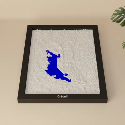 Créteil, Pháp - Mô hình thu nhỏ 3D