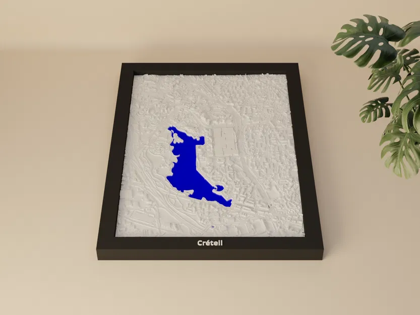 Créteil, Pháp - Mô hình thu nhỏ 3D - Image 2