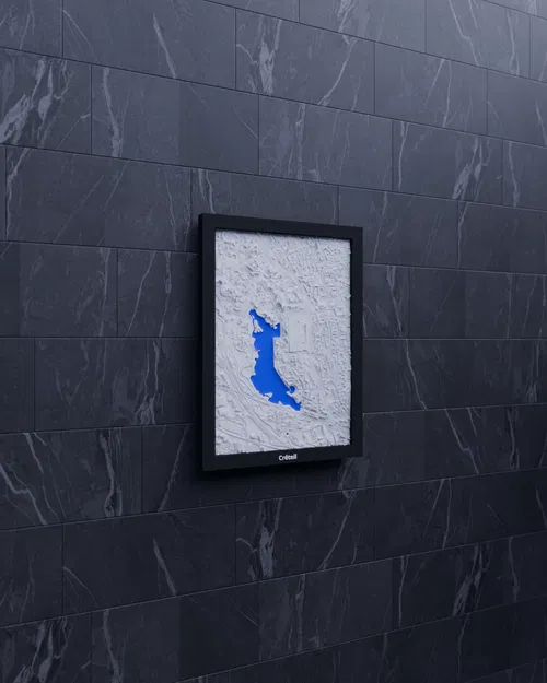 Créteil, Pháp - Mô hình thu nhỏ 3D - Image 3