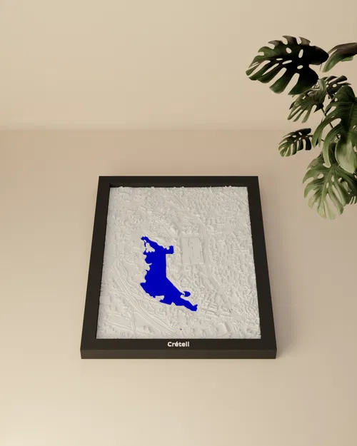 Créteil, Pháp - Mô hình thu nhỏ 3D - Image 4