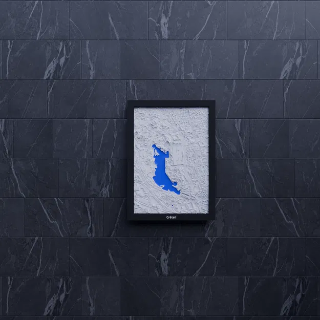 Créteil, Pháp - Mô hình thu nhỏ 3D - Image 6