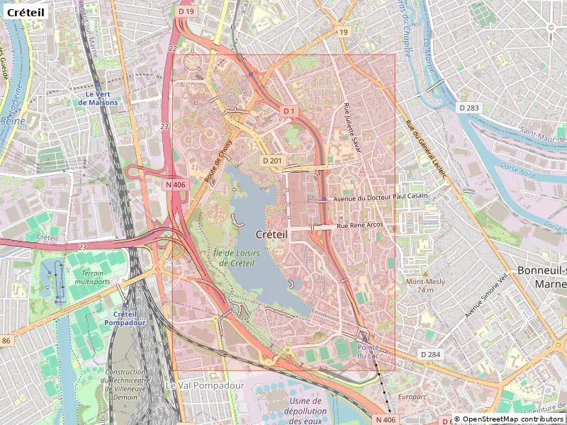 Créteil, Pháp - Mô hình thu nhỏ 3D - Image 8