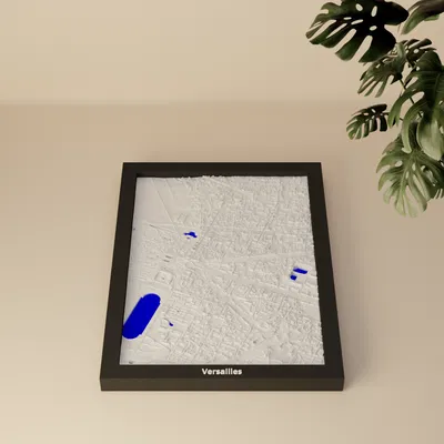 Versailles, Pháp - Mô hình 3D Miniature