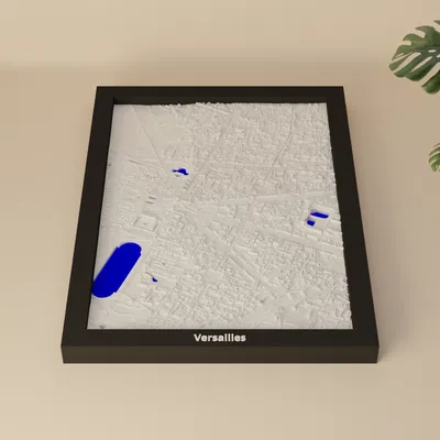 Versailles, Pháp - Mô hình 3D Miniature