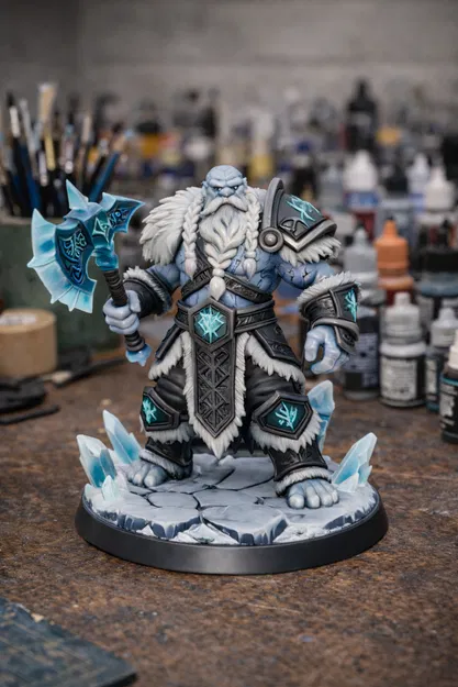 Ice Gnome DND Lord – Chúa Tể Gnome Băng (DND) - Image 1