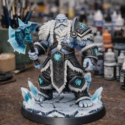 Ice Gnome DND Lord – Chúa Tể Gnome Băng (DND)