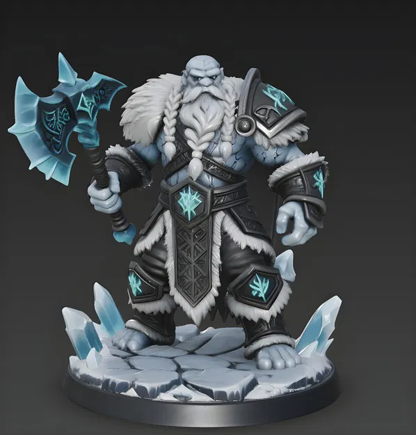 Ice Gnome DND Lord – Chúa Tể Gnome Băng (DND) - Image 2