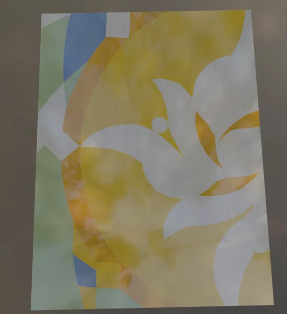 GeoGlass - Hoa Nửa Vòng (Half Ring Flower) - Image 2