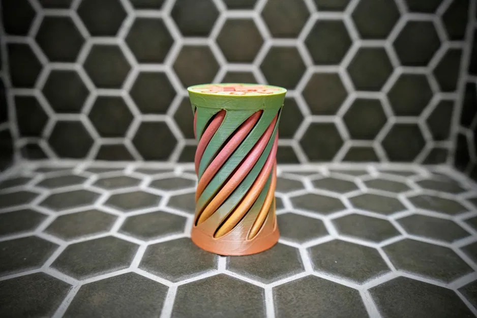 Fidget Vortex Xoắn Ốc Chữ L (Letter L Spiral Vortex Fidget) - Image 2