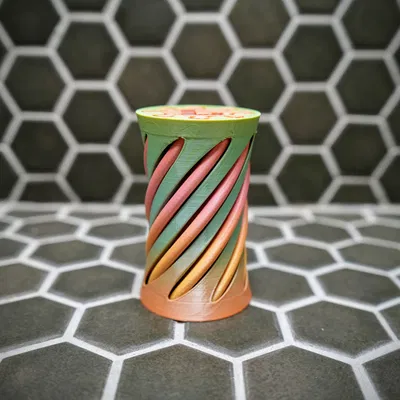 Fidget Vortex Xoắn Ốc Chữ L (Letter L Spiral Vortex Fidget)