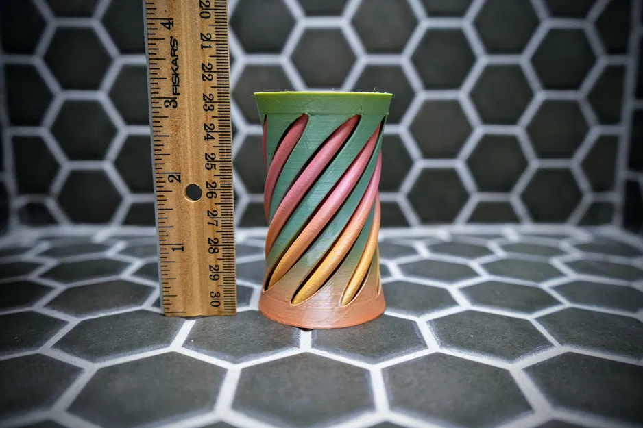 Fidget Vortex Xoắn Ốc Chữ L (Letter L Spiral Vortex Fidget) - Image 6