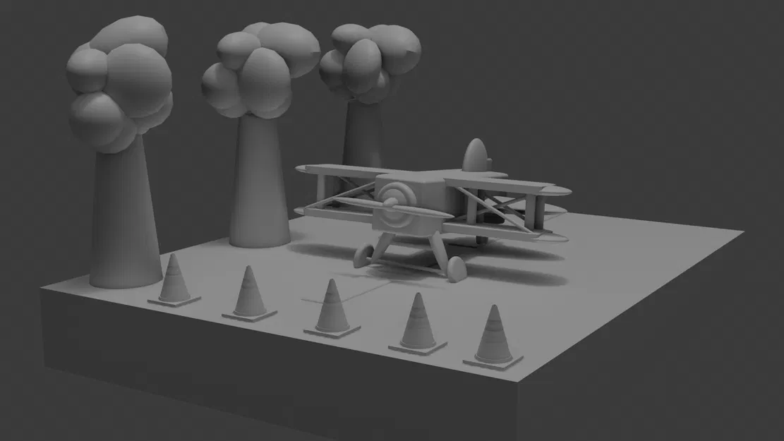 Máy bay trên đường băng - Image 1