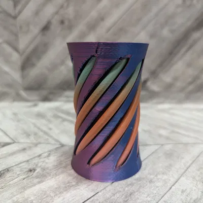 Fidget Letter X Spiral Vortex xoắn 180 độ