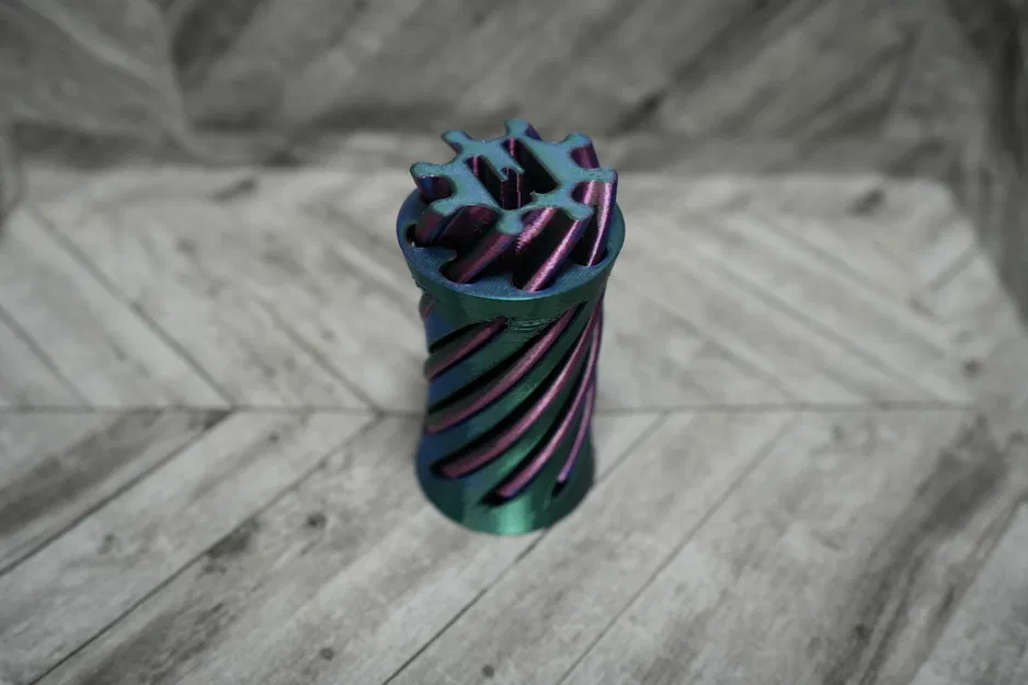 Fidget Letter W Spiral Vortex (Xoáy 180°) - Image 6