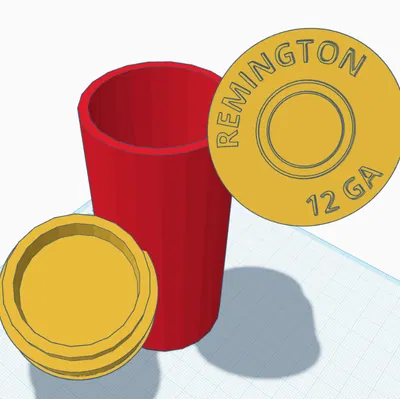 Hộp đựng dạng vỏ đạn Shotgun (Shotgun shell container)