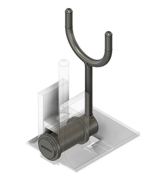 Dụng cụ giữ trái cây/rau củ khi gọt V2 (Peeler fruit/veg holder V2) - Image 1