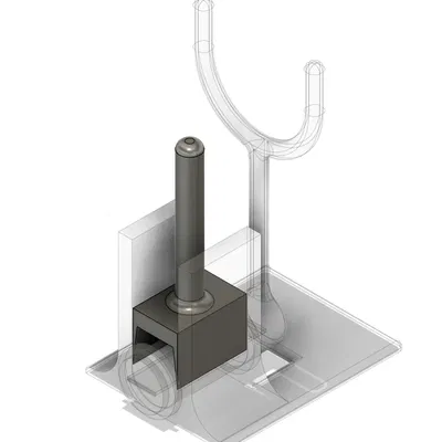 Dụng cụ giữ trái cây/rau củ khi gọt V2 (Peeler fruit/veg holder V2)