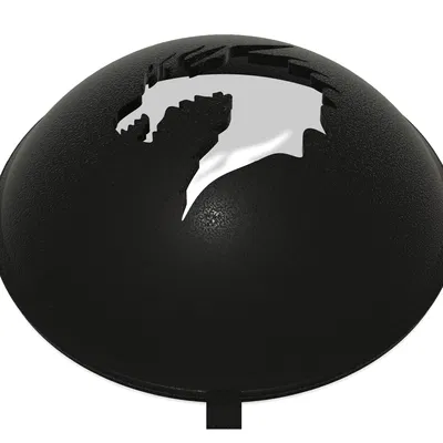 Golf - Golf Ball Stencil - Insert - Dragon Head (Stencil đầu rồng cho bóng golf)