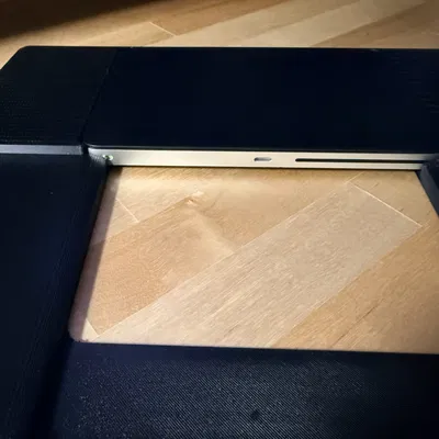 Khay Apple Magic TouchID Keyboard, Trackpad và Macally 10-key