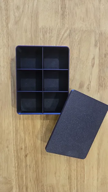 Hộp đơn giản xếp chồng kèm nắp (100x130mm) - Image 1