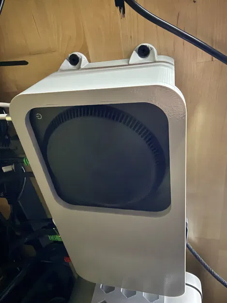 Giá treo dưới bàn Mac Mini M4 kèm kệ bên hông - Image 1