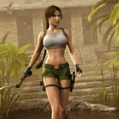 Mô hình Lara Croft