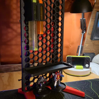 HSW Large Display Stand (225x225 Remix) – Giá trưng bày bản remix cho bàn in 225x225