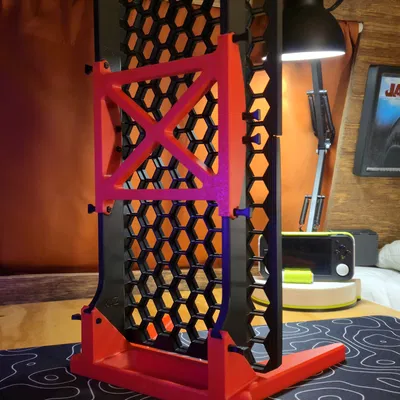 HSW Large Display Stand (225x225 Remix) – Giá trưng bày bản remix cho bàn in 225x225