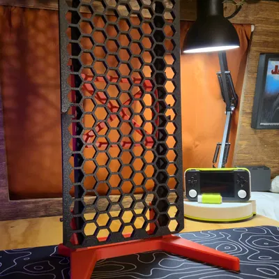 HSW Large Display Stand (225x225 Remix) – Giá trưng bày bản remix cho bàn in 225x225