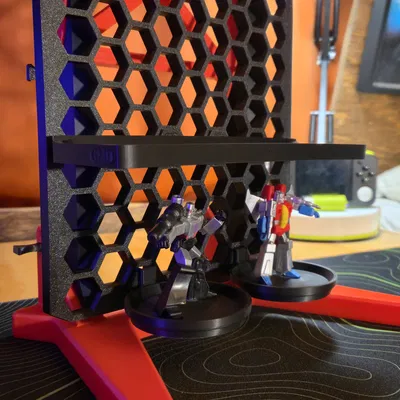 HSW Large Display Stand (225x225 Remix) – Giá trưng bày bản remix cho bàn in 225x225