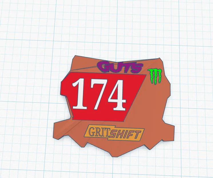 Biển số xe motocutz (motocutz number plate) - Image 1