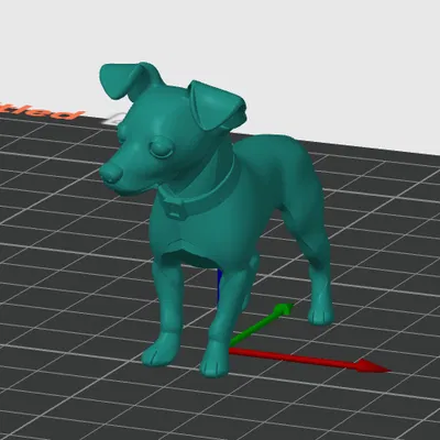 Mô hình chó dáng đứng (dog)