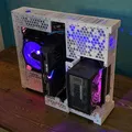 Vỏ PC khung hở Open Frame GenCase - PC Chassis ATX/mATX - Thumbnail 2