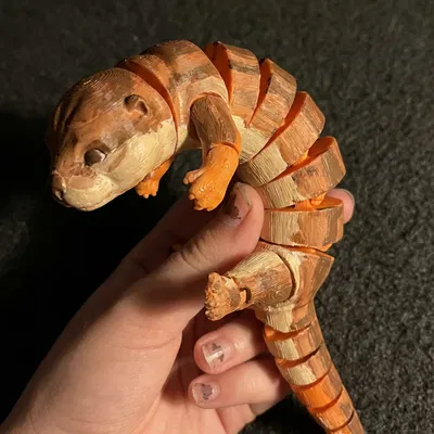 Rái Cá Flexi Khớp Nối | Đồ Chơi Fidget In 3D | Sea Otter Cử Động | Dễ In