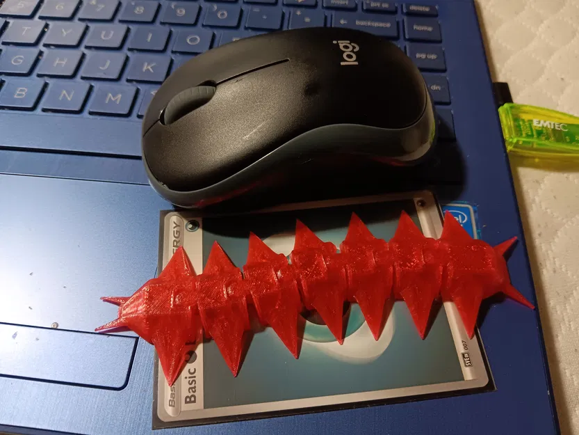 Con rết low poly articulated - Image 1