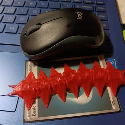 Con rết low poly articulated