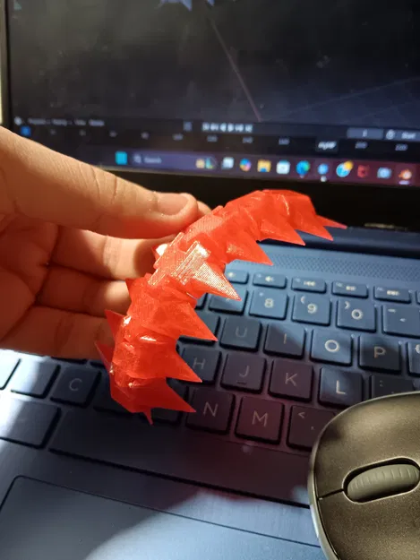 Con rết low poly articulated - Image 2